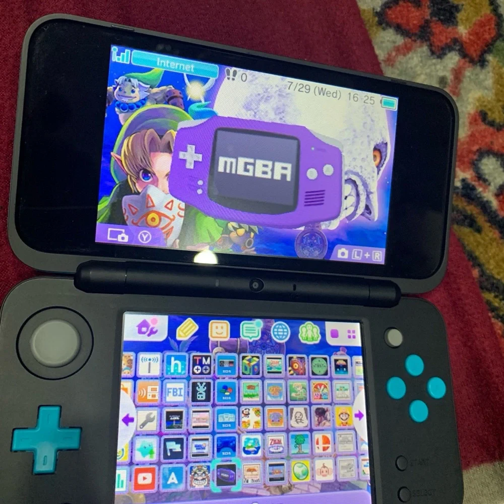 New 2ds xl 256gb with games
